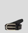 Karl Lagerfeld K/autograph Pin Belt
