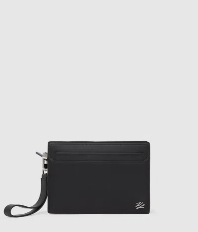 Karl Lagerfeld K/autograph Pouch In Black