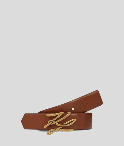 Karl Lagerfeld K/autograph Reversible Belt
