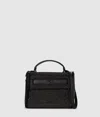 Karl Lagerfeld K/autograph Rhinestone Top Handle Bag In Black