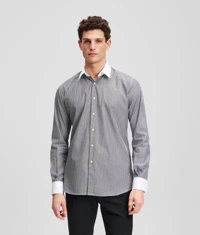 Karl Lagerfeld K/autograph Shirt In Gray