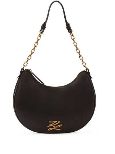 Karl Lagerfeld K/autograph Shoulder Bag In Black