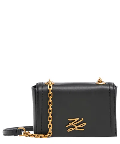 Karl Lagerfeld K/autograph Shoulder Bag In Black