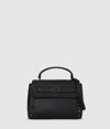 Karl Lagerfeld K/autograph Studded Top Handle Bag In Black