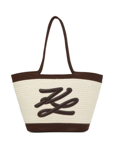 Karl Lagerfeld K/autograph Tote Bag In Multi