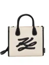 Karl Lagerfeld K/autograph Tote Bag In Neutral