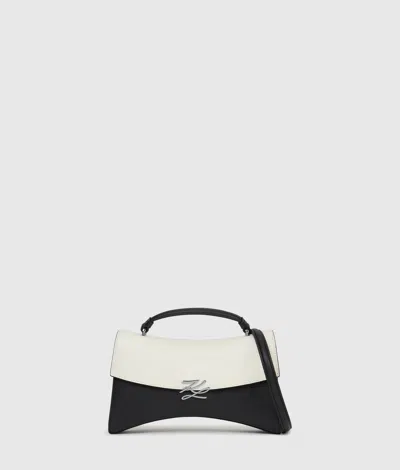 Karl Lagerfeld K/autograph Twist Color-block Crossbody Bag