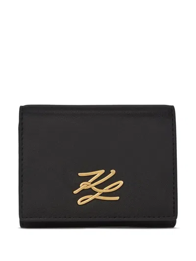 Karl Lagerfeld K/autograph Wallet In Black