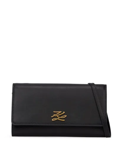 Karl Lagerfeld K/autograph Wallet In Black