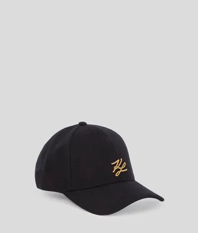 Karl Lagerfeld K/autograph Wool Cap