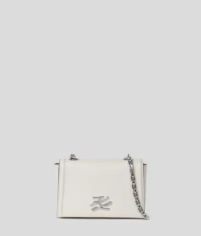 Karl Lagerfeld K/autograph Umhängetasche In Gray