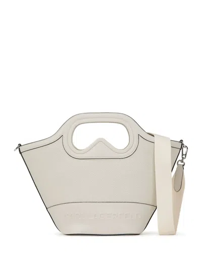 Karl Lagerfeld K/aviator Tote Bag In Nude