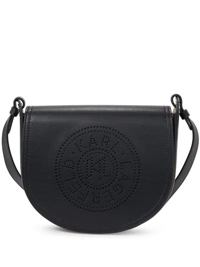 Karl Lagerfeld K/circle Crossbody Bag In Black