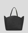 Karl Lagerfeld K/circle Perforated-logo Tote Bag