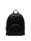 Karl Lagerfeld K/circle Leather Backpack In Black