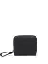 Karl Lagerfeld K/circle Leather Bi-fold Wallet In 999