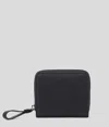 Karl Lagerfeld K/circle Medium Bifold Wallet In Black