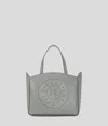 Karl Lagerfeld K/circle Mittelgrosse Tote-bag In Gray