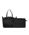 Karl Lagerfeld K/circle Perforated-design Tote Bag In Black