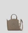 Karl Lagerfeld K/circle Perforated Small Tote Bag