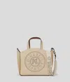 Karl Lagerfeld K/circle Perforated Small Tote Bag