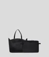 Karl Lagerfeld K/circle Perforated Tote Bag With Pouch