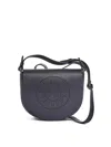 Karl Lagerfeld K/circle Saddle Scadated In Black