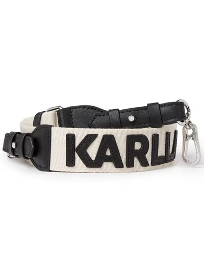 Karl Lagerfeld K/circle Shoulder Strap In 999