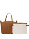 Karl Lagerfeld K/circle Tote Bag In Braun