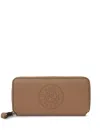 Karl Lagerfeld K/circle Wallet In Braun