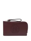 Karl Lagerfeld K/circle Wallet In Burgundy