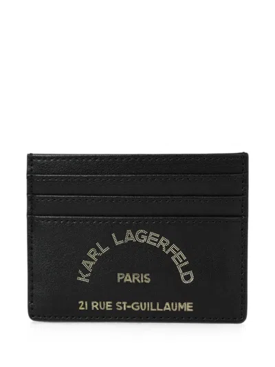 Karl Lagerfeld K/daily Card Holder In Black