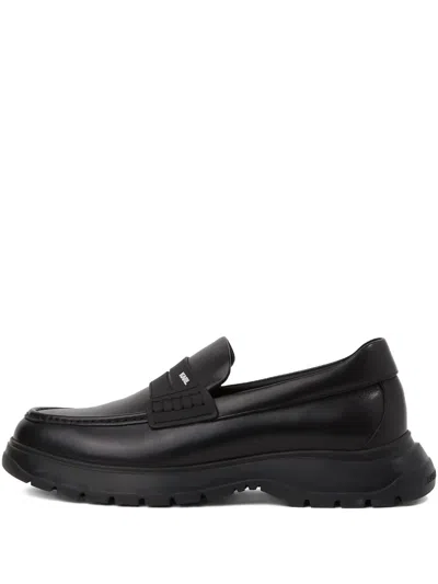 Karl Lagerfeld Keaton Saddle Loafers In Black