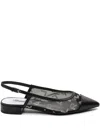 Karl Lagerfeld Kerrie Ballet Flats In Black