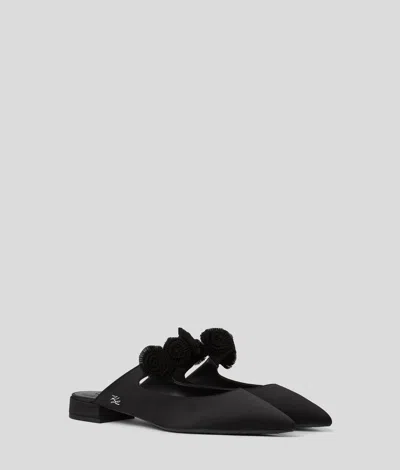 KARL LAGERFELD KERRIE FLORA MARY JANE MULES