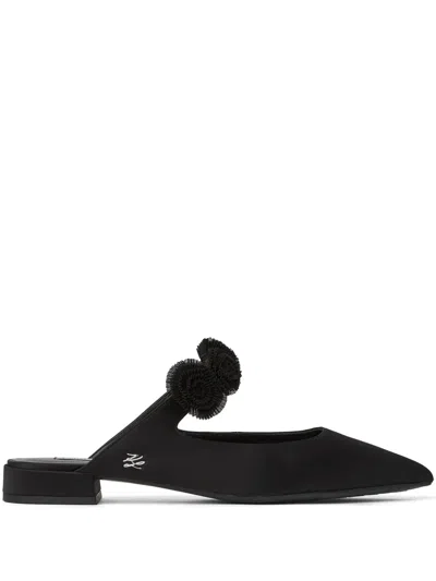 Karl Lagerfeld Kerrie Mules In Schwarz
