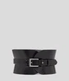 Karl Lagerfeld Essential Multifunction Leather Belt