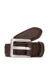 Karl Lagerfeld K/essential Belt In Brown