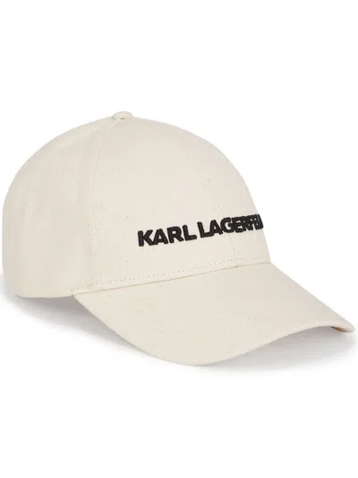 Karl Lagerfeld K/essential Cap In White