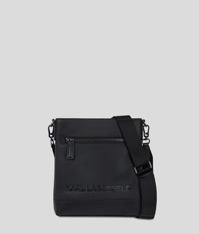 Karl Lagerfeld K/essential Flat Crossbody Bag