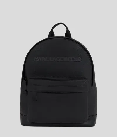 Karl Lagerfeld K/essential Leather Backpack