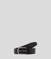 Karl Lagerfeld K/essential Leather Belt