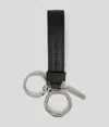 Karl Lagerfeld K/essential Leather Keychain
