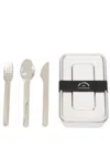 Karl Lagerfeld Kessential Picnic-set Bag In Silver