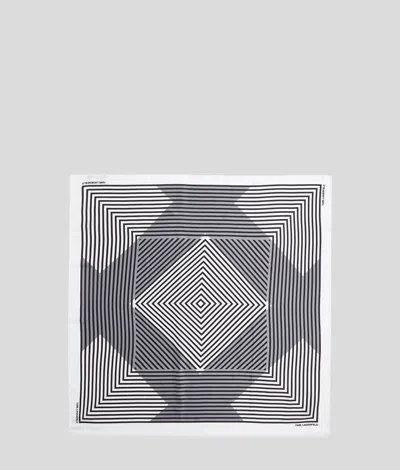 Karl Lagerfeld K/essential Striped Scarf