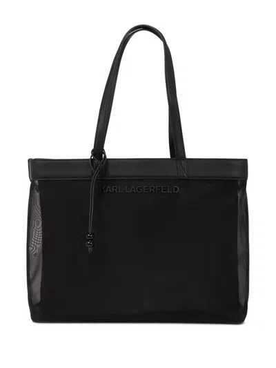 Karl Lagerfeld K/essential Tote Bag In Black