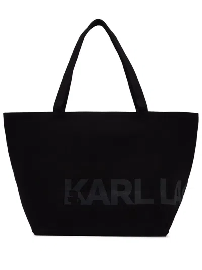 Karl Lagerfeld K/essential Tote Bag In Schwarz