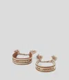 Karl Lagerfeld K/essential Woven Bracelet – 2 Pack