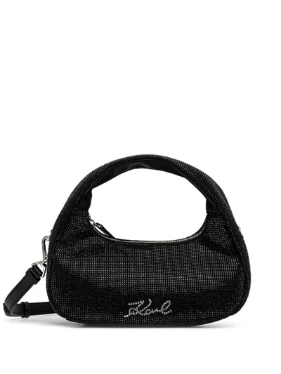 Karl Lagerfeld K/evening Top-handle Bag In Black