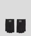 Karl Lagerfeld K/forever Fingerless Gloves